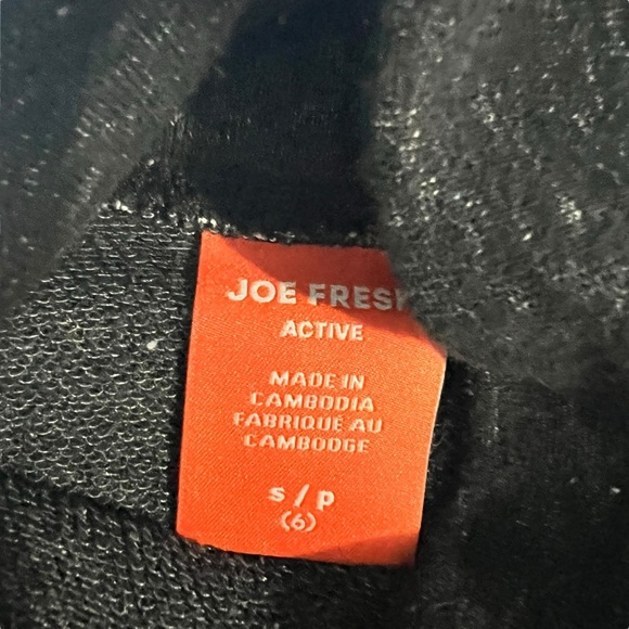 Joe Fresh Black Cowel Neck Long Sleeve Tunic Pullover Girls Sweater Size Small 6 - Picture 2 of 4